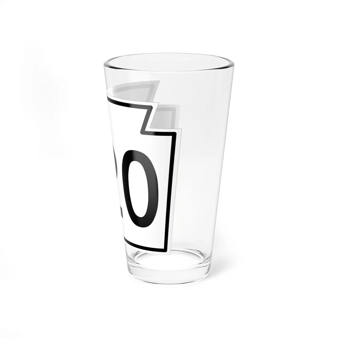 PA-320 1962 (Pennsylvania) (Road Sign) Pint Glass 16oz - Go Mug Yourself