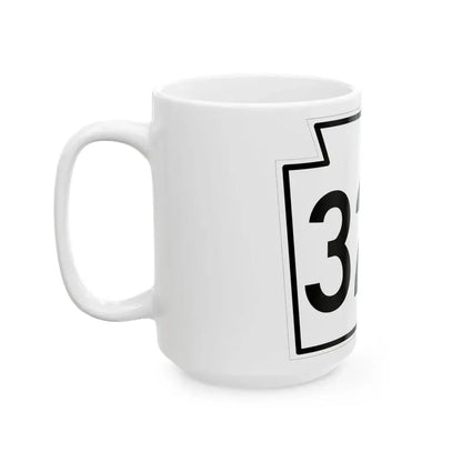 PA-320 1962 (Pennsylvania) (Road Sign) White Coffee Mug - Go Mug Yourself