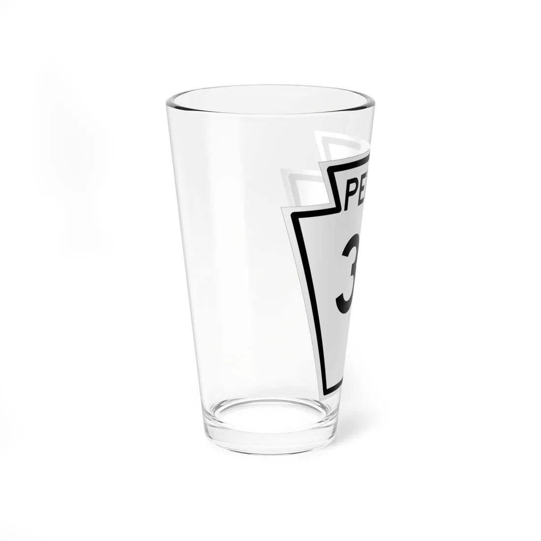PA-35 1948 (Pennsylvania) (Road Sign) Pint Glass 16oz - Go Mug Yourself