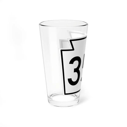 PA-352 1962 (Pennsylvania) (Road Sign) Pint Glass 16oz - Go Mug Yourself