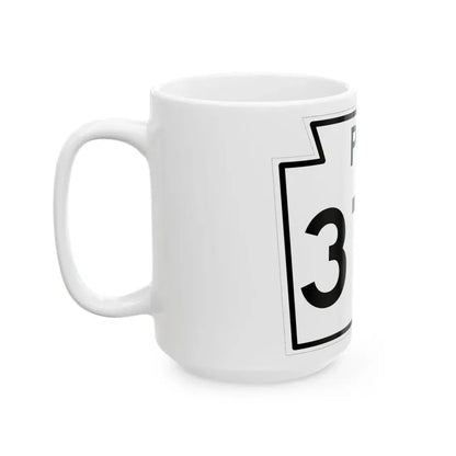 PA-378 1960 (Pennsylvania) (Road Sign) White Coffee Mug - Go Mug Yourself