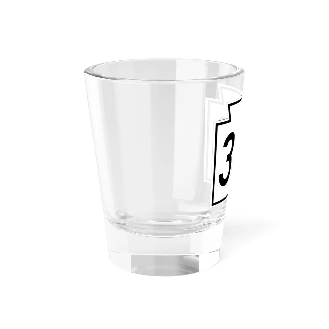 PA-383 1962 (Pennsylvania) (Road Sign) Shot Glass 1.5oz - Go Mug Yourself
