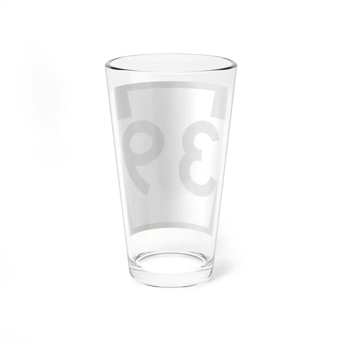 PA-39 (Pennsylvania) (Road Sign) Pint Glass 16oz - Go Mug Yourself
