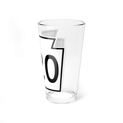 PA-420 1962 (Pennsylvania) (Road Sign) Pint Glass 16oz - Go Mug Yourself