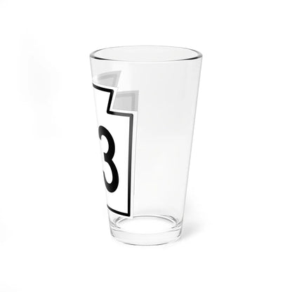 PA-43 1962 (Pennsylvania) (Road Sign) Pint Glass 16oz - Go Mug Yourself