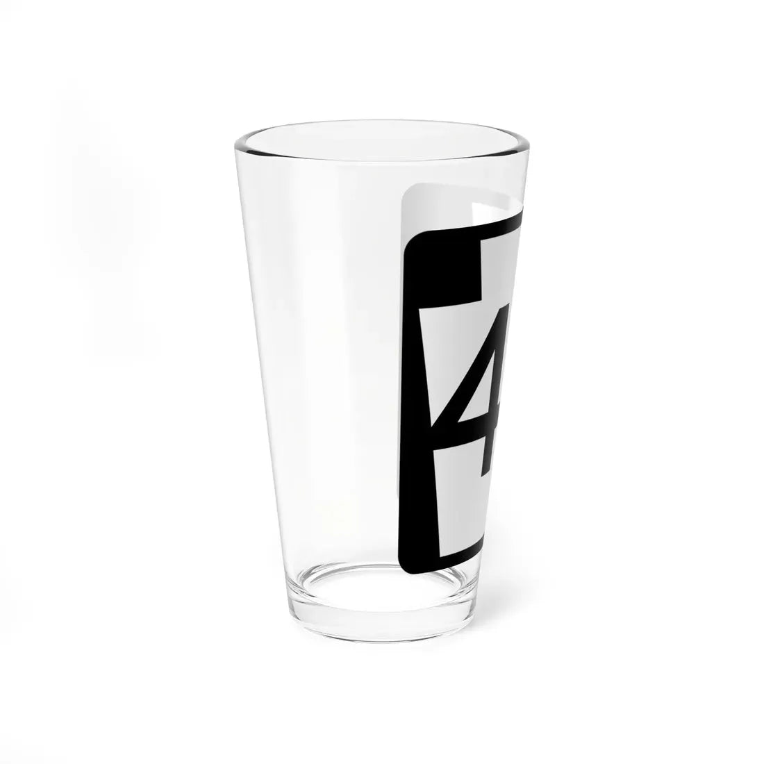 PA-43 (Pennsylvania) (Road Sign) Pint Glass 16oz - Go Mug Yourself