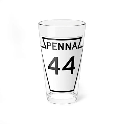 PA-44 1948 (Pennsylvania) (Road Sign) Pint Glass 16oz 16oz - Go Mug Yourself