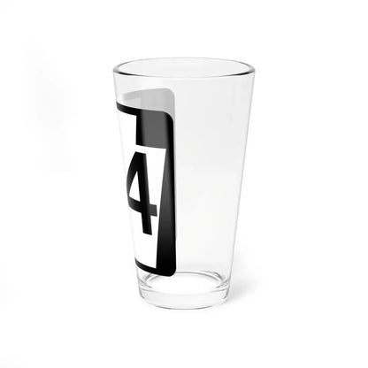 PA-44 (Pennsylvania) (Road Sign) Pint Glass 16oz - Go Mug Yourself