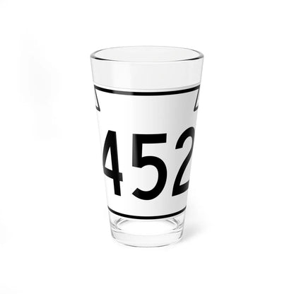 PA-452 1962 (Pennsylvania) (Road Sign) Pint Glass 16oz 16oz - Go Mug Yourself