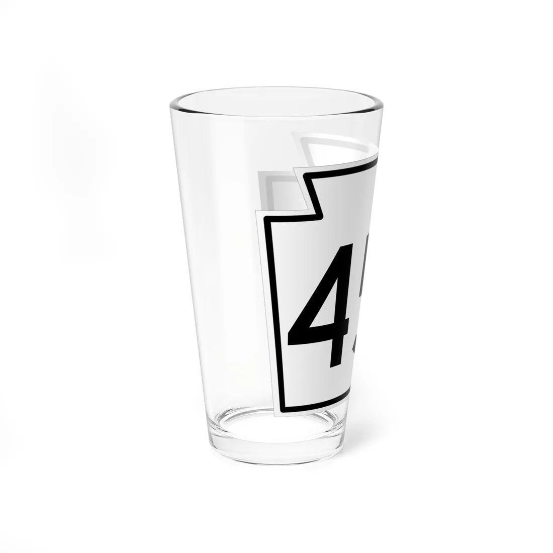 PA-452 1962 (Pennsylvania) (Road Sign) Pint Glass 16oz - Go Mug Yourself