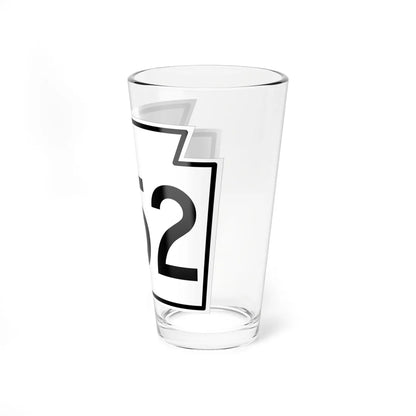 PA-452 1962 (Pennsylvania) (Road Sign) Pint Glass 16oz - Go Mug Yourself