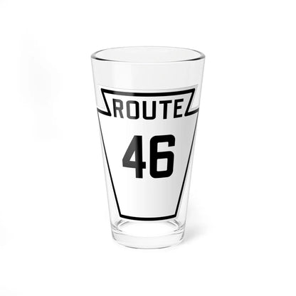 PA-46 1926 (Pennsylvania) (Road Sign) Pint Glass 16oz 16oz - Go Mug Yourself