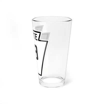 PA-48 1926 (Pennsylvania) (Road Sign) Pint Glass 16oz - Go Mug Yourself