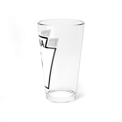 PA-5 1948 (Pennsylvania) (Road Sign) Pint Glass 16oz - Go Mug Yourself
