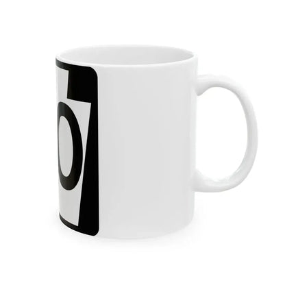PA-50 (Pennsylvania) (Road Sign) White Coffee Mug - Go Mug Yourself