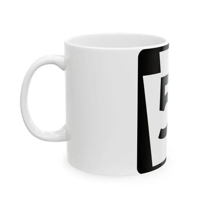 PA-51 (Pennsylvania) (Road Sign) White Coffee Mug - Go Mug Yourself
