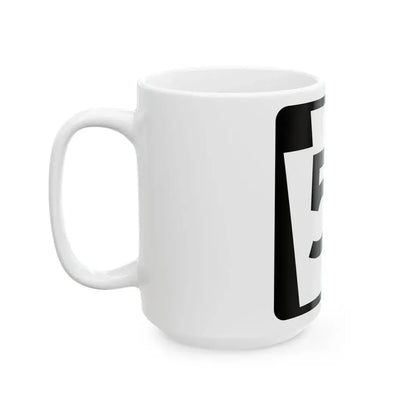 PA-51 (Pennsylvania) (Road Sign) White Coffee Mug - Go Mug Yourself
