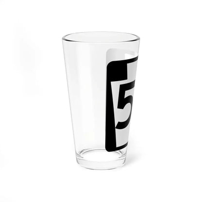PA-53 (Pennsylvania) (Road Sign) Pint Glass 16oz - Go Mug Yourself