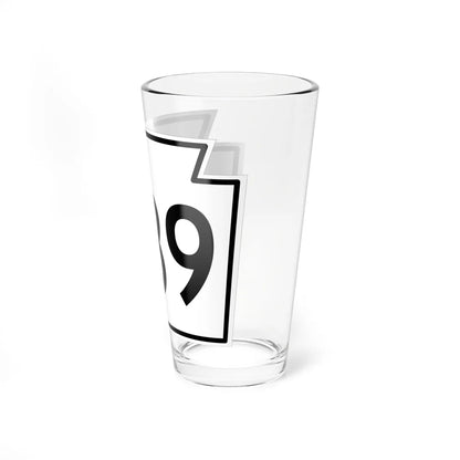 PA-539 1962 (Pennsylvania) (Road Sign) Pint Glass 16oz - Go Mug Yourself