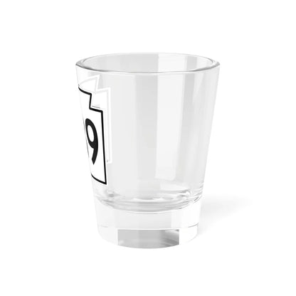 PA-539 1962 (Pennsylvania) (Road Sign) Shot Glass 1.5oz - Go Mug Yourself