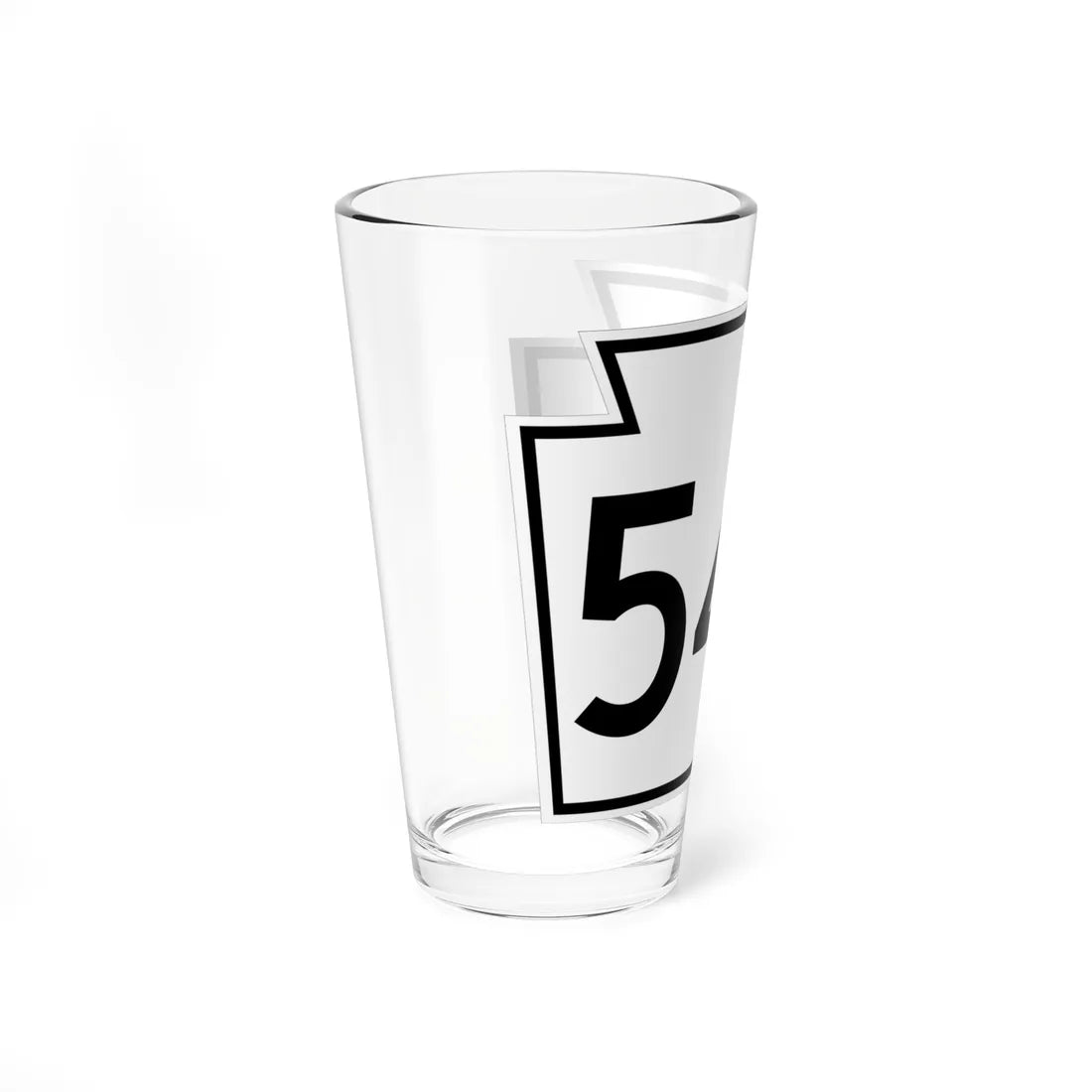 PA-545 1962 (Pennsylvania) (Road Sign) Pint Glass 16oz - Go Mug Yourself