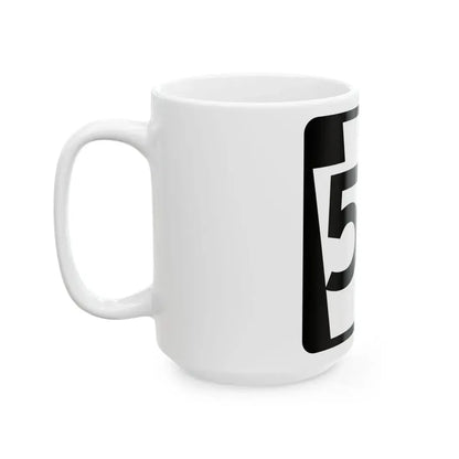 PA-56 (Pennsylvania) (Road Sign) White Coffee Mug - Go Mug Yourself