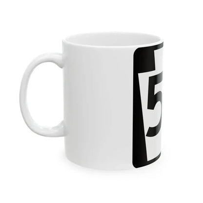 PA-57 (Pennsylvania) (Road Sign) White Coffee Mug - Go Mug Yourself