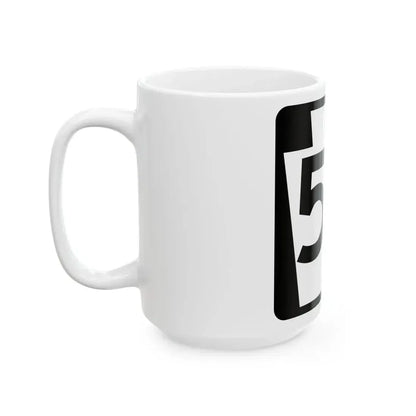 PA-57 (Pennsylvania) (Road Sign) White Coffee Mug - Go Mug Yourself