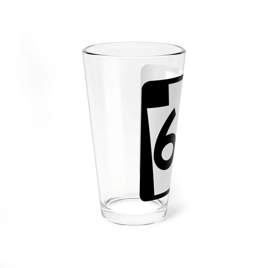 PA-63 (Pennsylvania) (Road Sign) Pint Glass 16oz - Go Mug Yourself