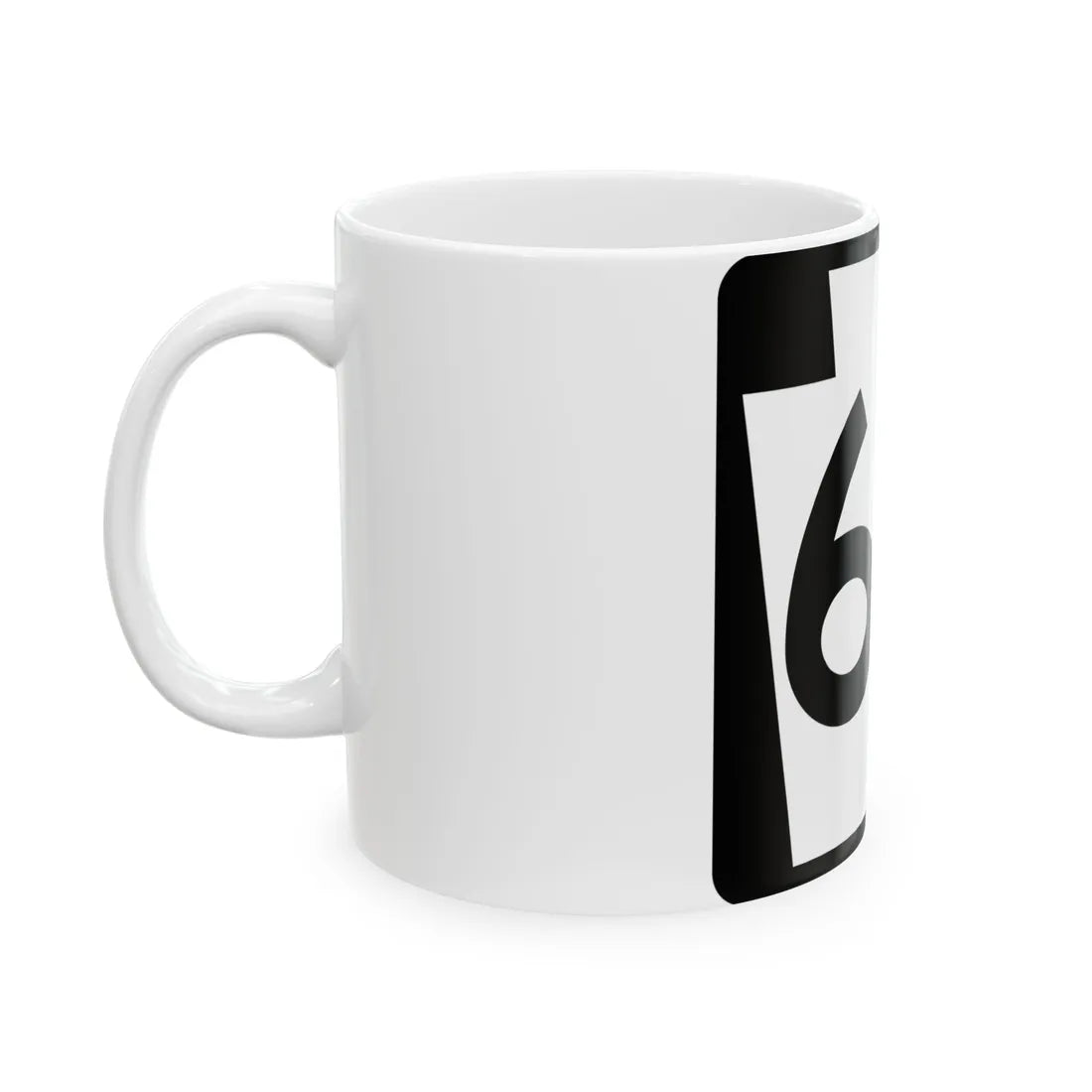 PA-67 (Pennsylvania) (Road Sign) White Coffee Mug - Go Mug Yourself