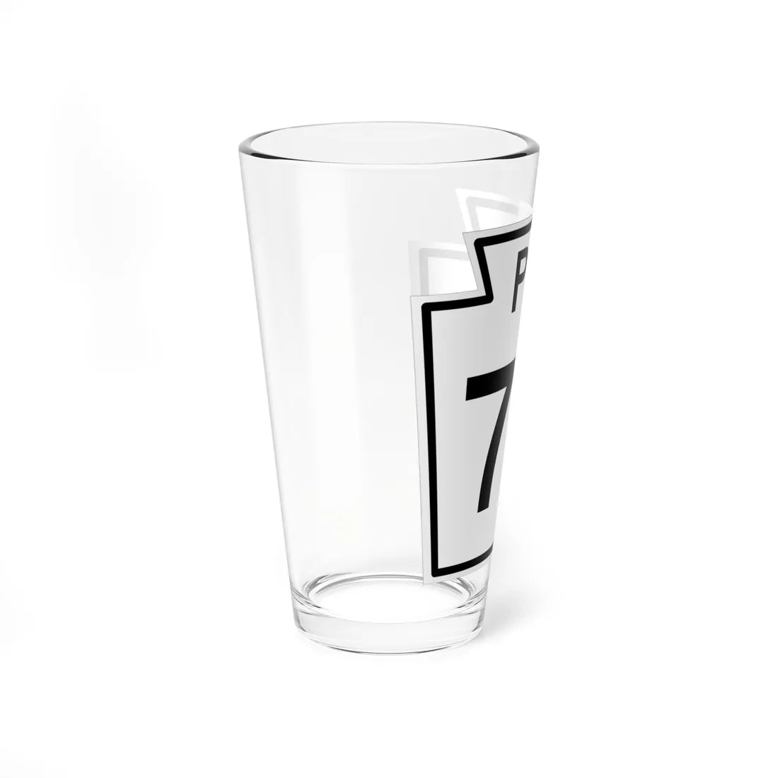 PA-70 1960 (Pennsylvania) (Road Sign) Pint Glass 16oz - Go Mug Yourself