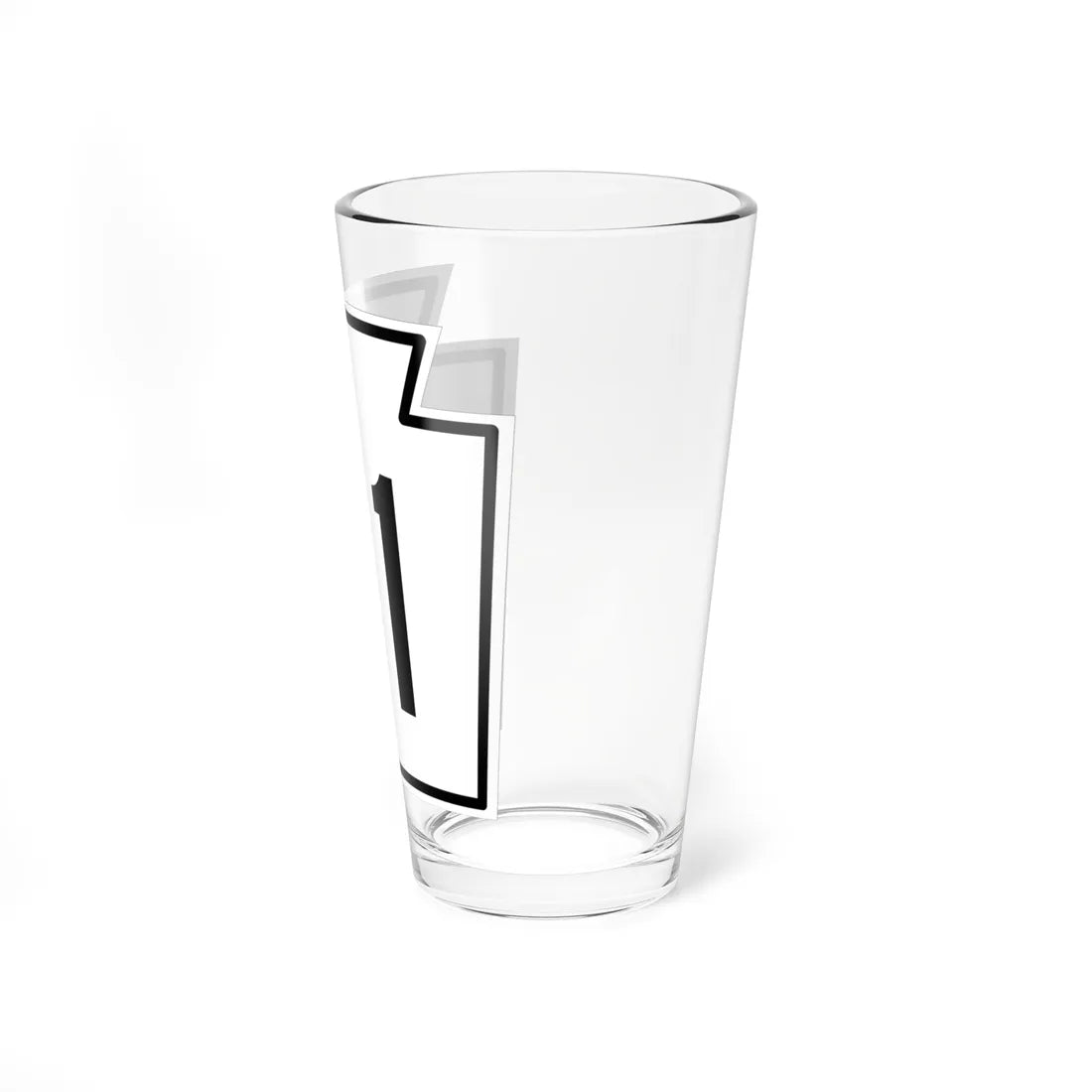 PA-71 1962 (Pennsylvania) (Road Sign) Pint Glass 16oz - Go Mug Yourself