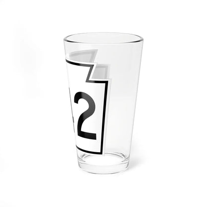 PA-742 1962 (Pennsylvania) (Road Sign) Pint Glass 16oz - Go Mug Yourself
