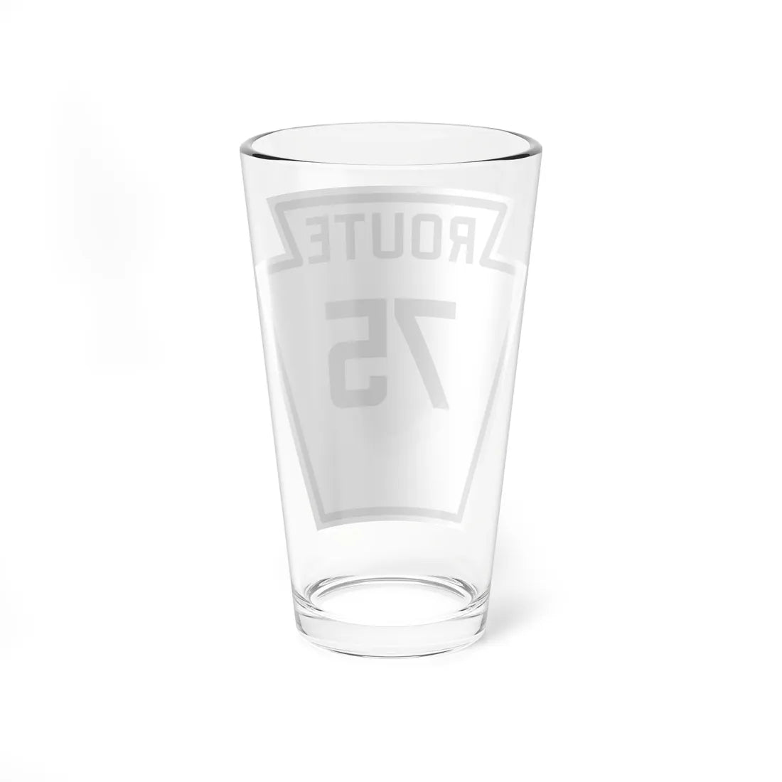 PA-75 1926 (Pennsylvania) (Road Sign) Pint Glass 16oz - Go Mug Yourself