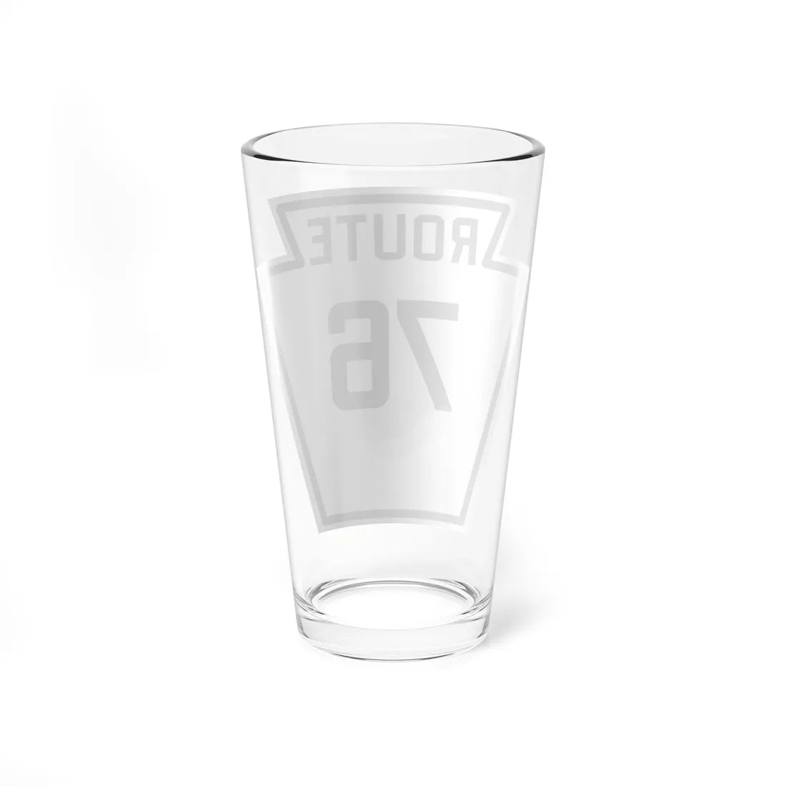PA-76 1926 (Pennsylvania) (Road Sign) Pint Glass 16oz - Go Mug Yourself