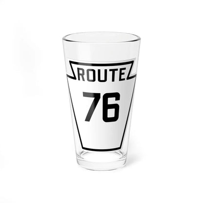 PA-76 1926 (Pennsylvania) (Road Sign) Pint Glass 16oz - Go Mug Yourself