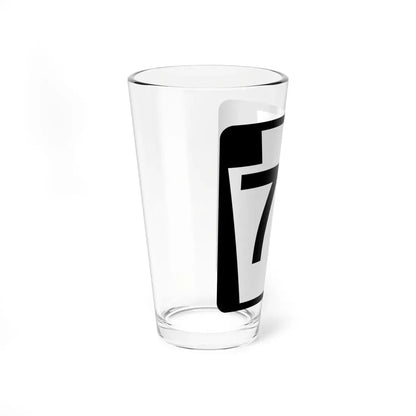 PA-76 (Pennsylvania) (Road Sign) Pint Glass 16oz - Go Mug Yourself