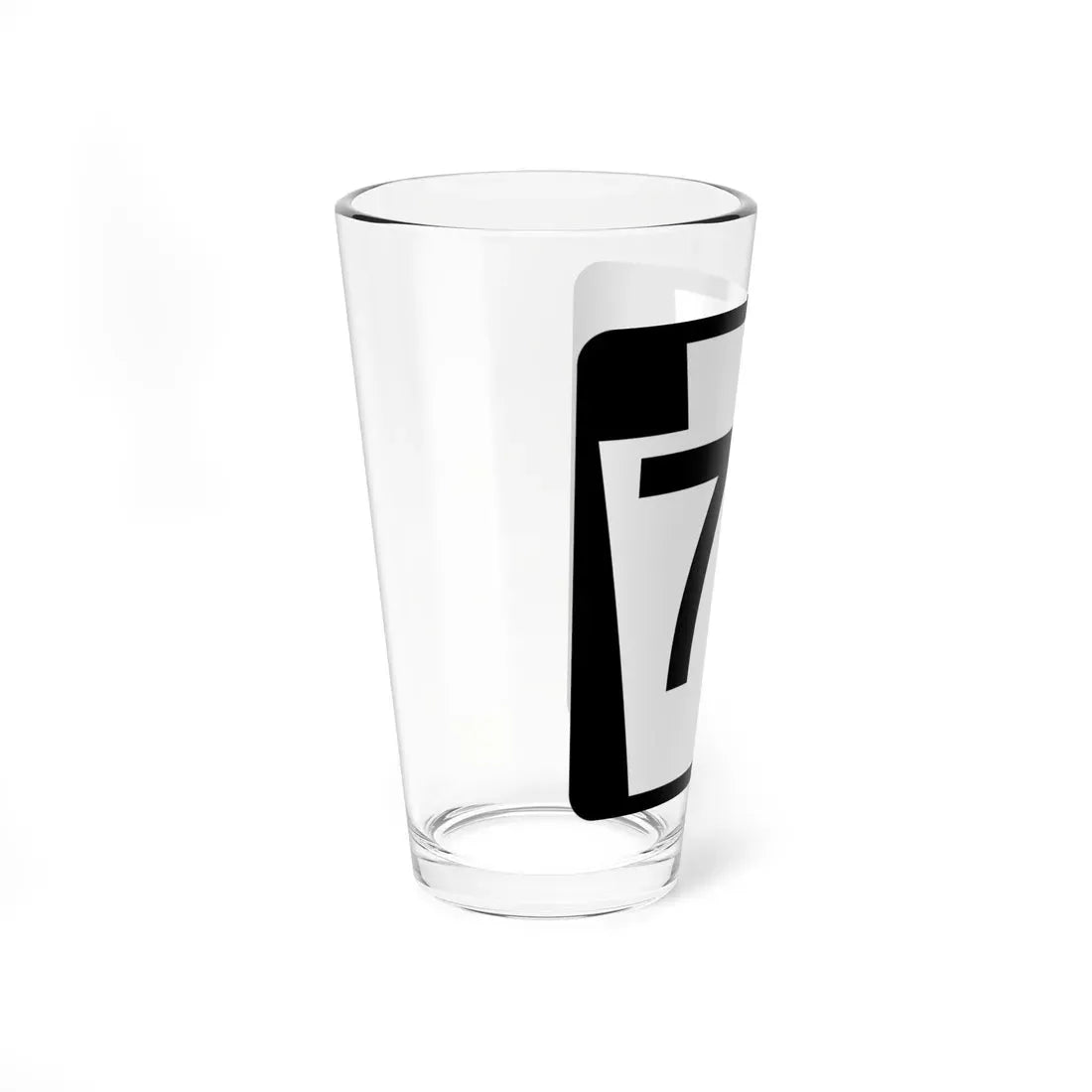 PA-77 (Pennsylvania) (Road Sign) Pint Glass 16oz - Go Mug Yourself
