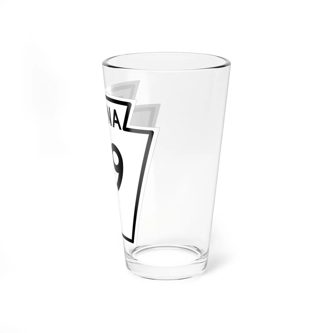 PA-79 1948 (Pennsylvania) (Road Sign) Pint Glass 16oz - Go Mug Yourself