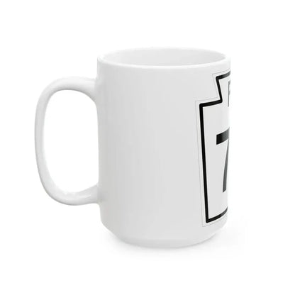 PA-79 1960 (Pennsylvania) (Road Sign) White Coffee Mug - Go Mug Yourself