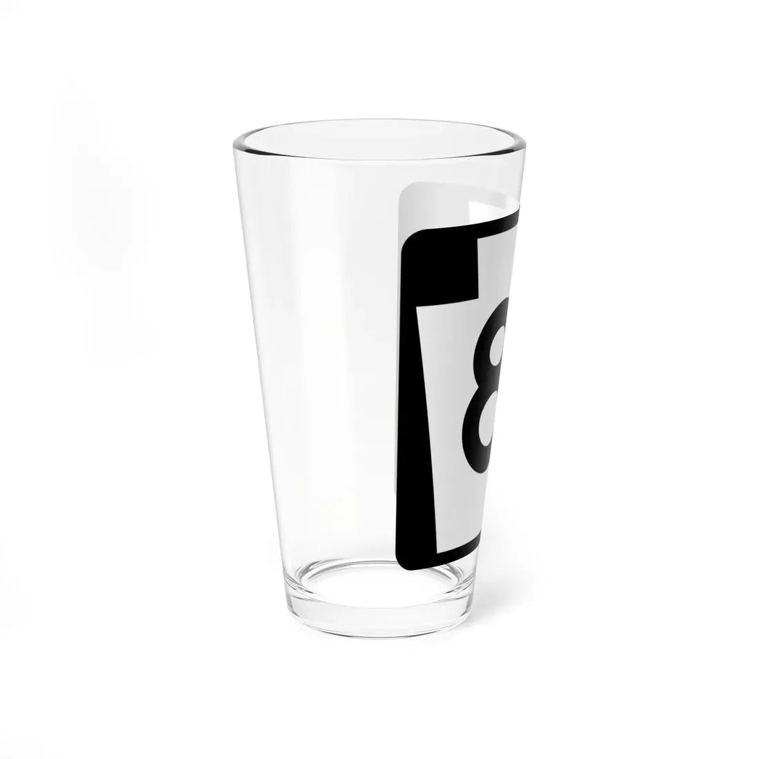 PA-81 (Pennsylvania) (Road Sign) Pint Glass 16oz - Go Mug Yourself