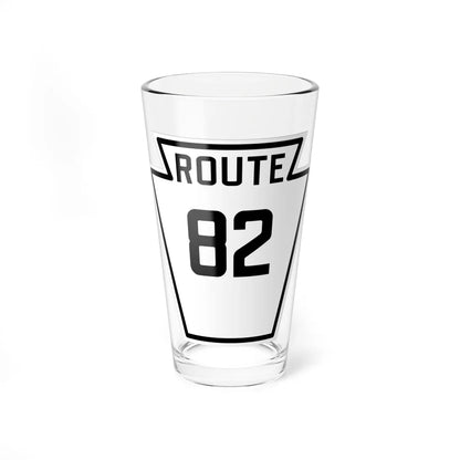PA-82 1926 (Pennsylvania) (Road Sign) Pint Glass 16oz - Go Mug Yourself