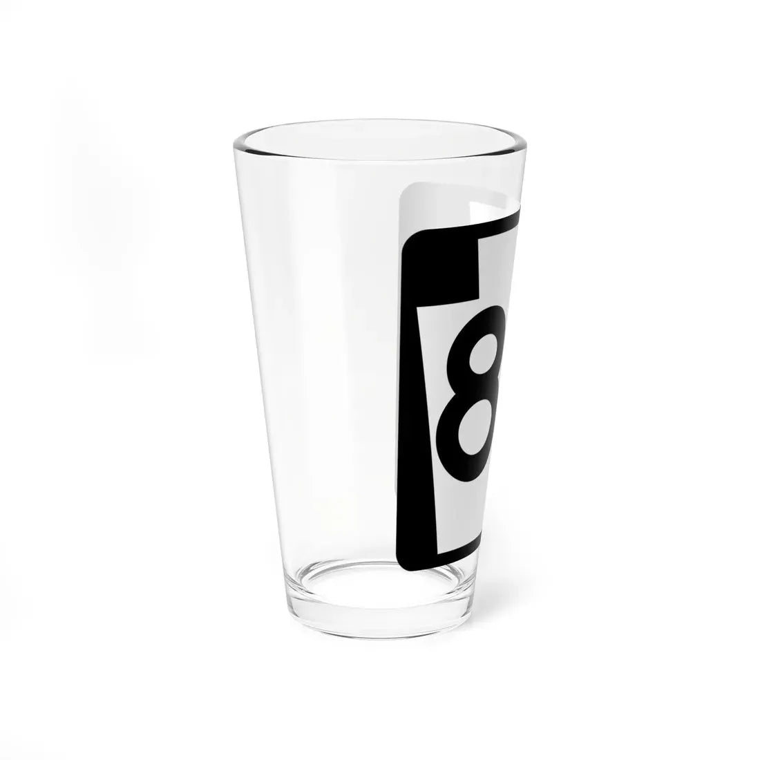 PA-83 (Pennsylvania) (Road Sign) Pint Glass 16oz - Go Mug Yourself