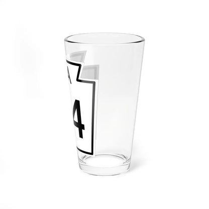 PA-84 1960 (Pennsylvania) (Road Sign) Pint Glass 16oz - Go Mug Yourself
