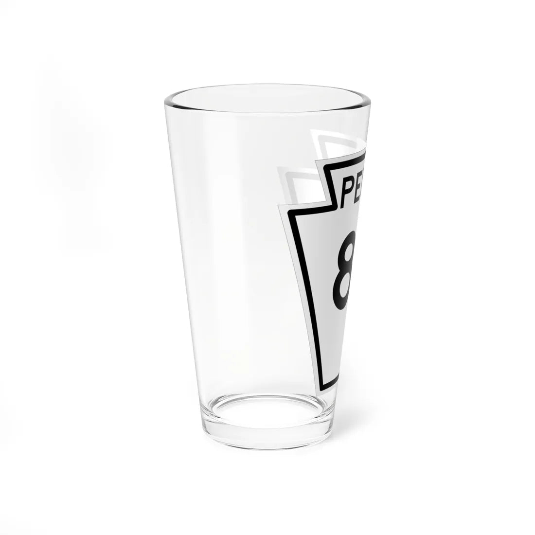PA-85 1948 (Pennsylvania) (Road Sign) Pint Glass 16oz - Go Mug Yourself