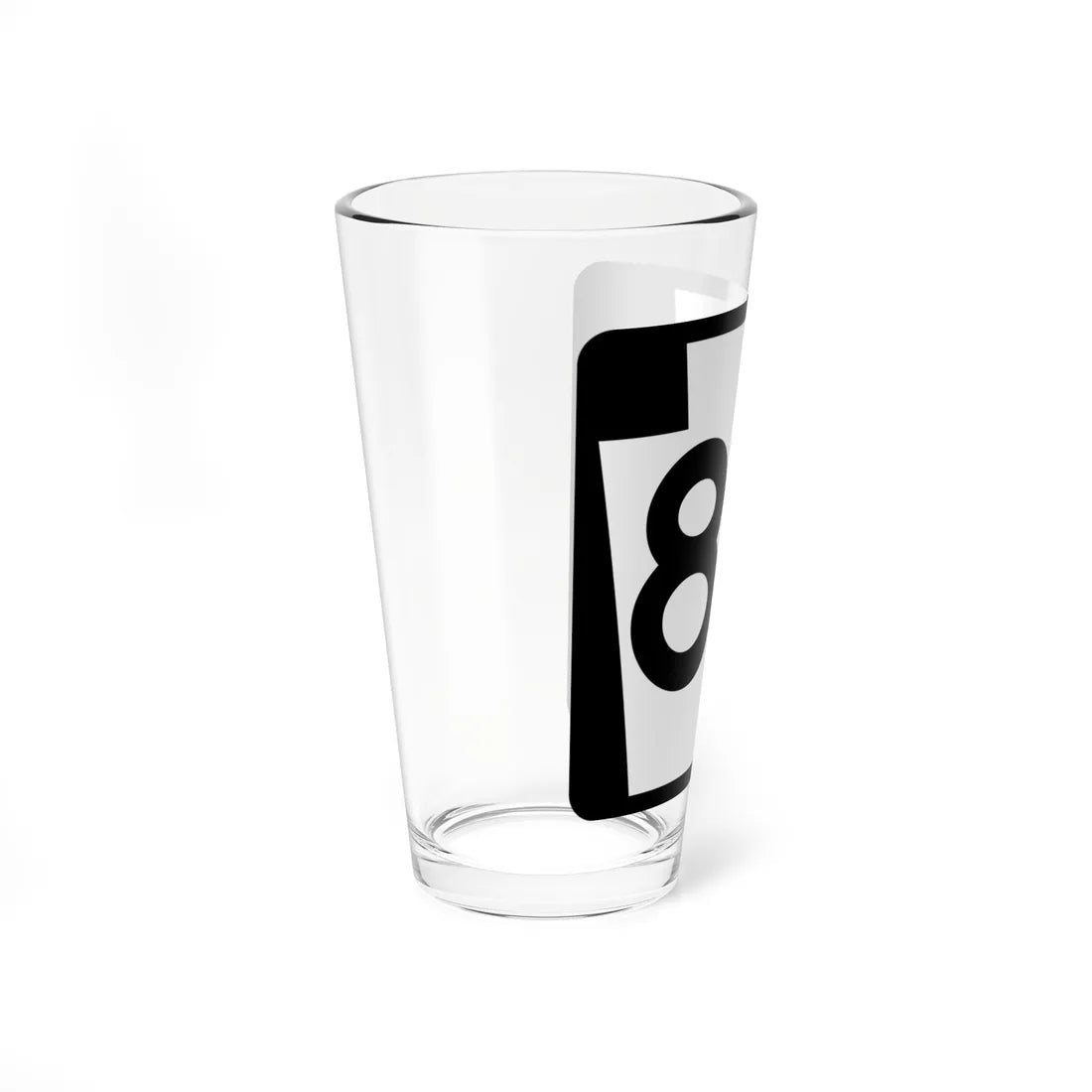 PA-87 (Pennsylvania) (Road Sign) Pint Glass 16oz - Go Mug Yourself