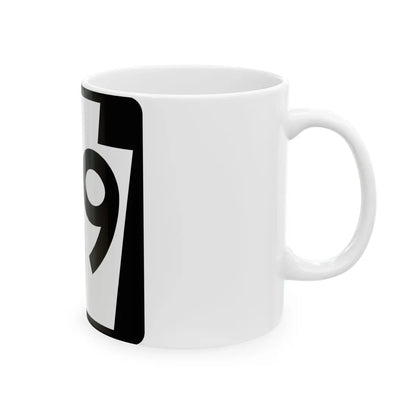 PA-89 (Pennsylvania) (Road Sign) White Coffee Mug - Go Mug Yourself