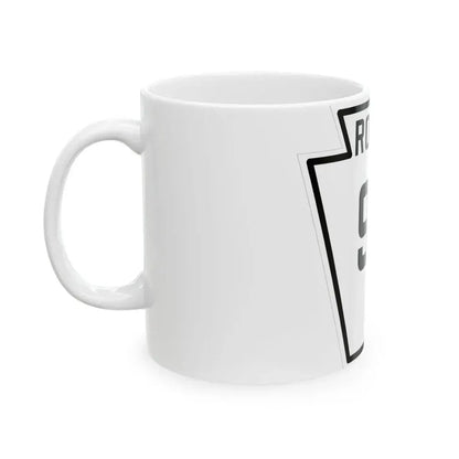 PA-90 1926 (Pennsylvania) (Road Sign) White Coffee Mug - Go Mug Yourself
