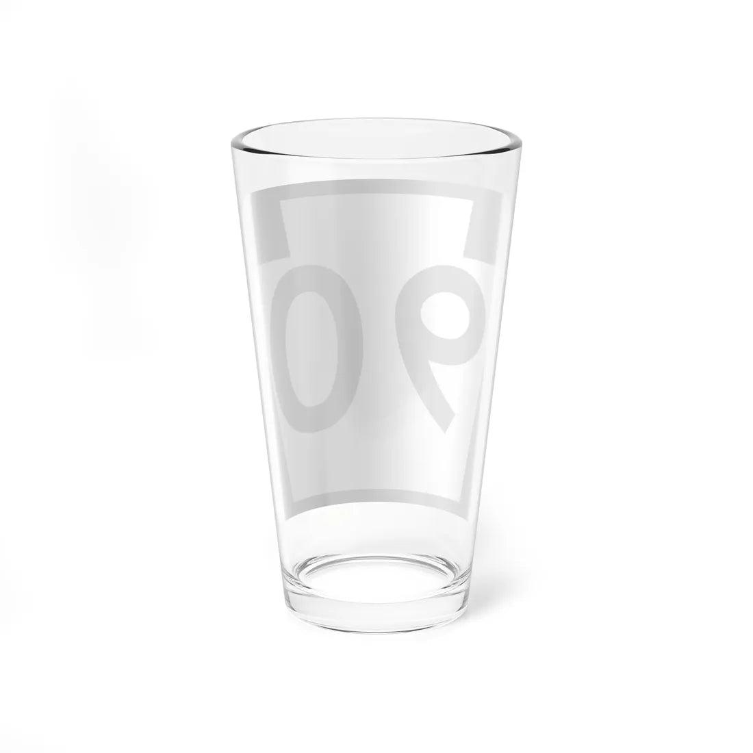 PA-90 (Pennsylvania) (Road Sign) Pint Glass 16oz - Go Mug Yourself