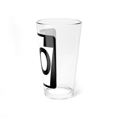 PA-90 (Pennsylvania) (Road Sign) Pint Glass 16oz - Go Mug Yourself